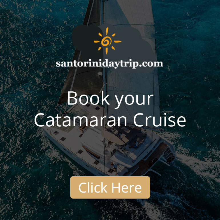Book your Catamaran Cruise in Santorini.